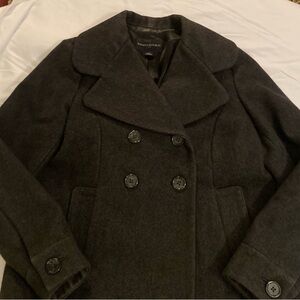 Banana Republic Double-Breasted  Wool Pea Coat